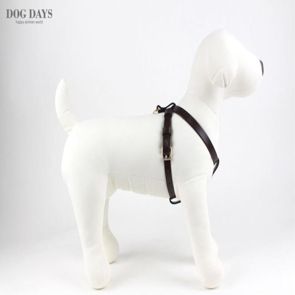 Premium leather harness I type (Brown)