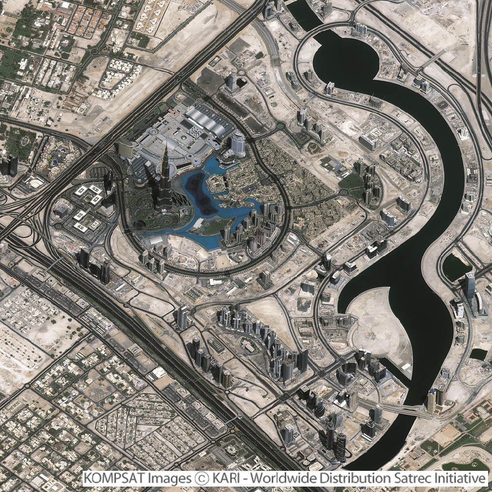 KOMPSAT Series(-2,-3,-5) Satellite Image Products