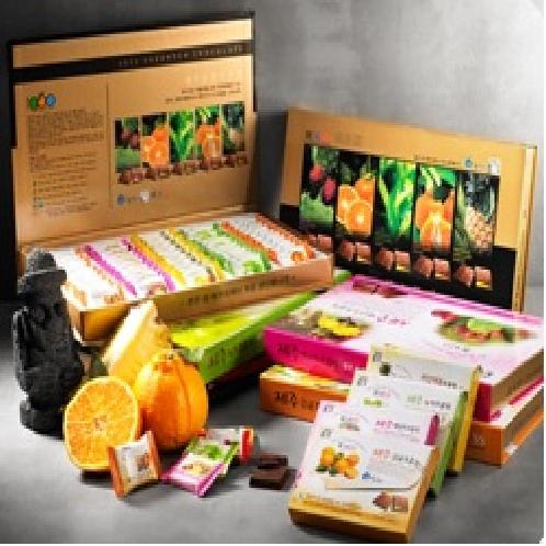 JEJU ASSORTED CHOCOLATE | chocolate, Mandarin, Cactus, Greentea, Hallabong, Raspberry, dark chocolate, sweet