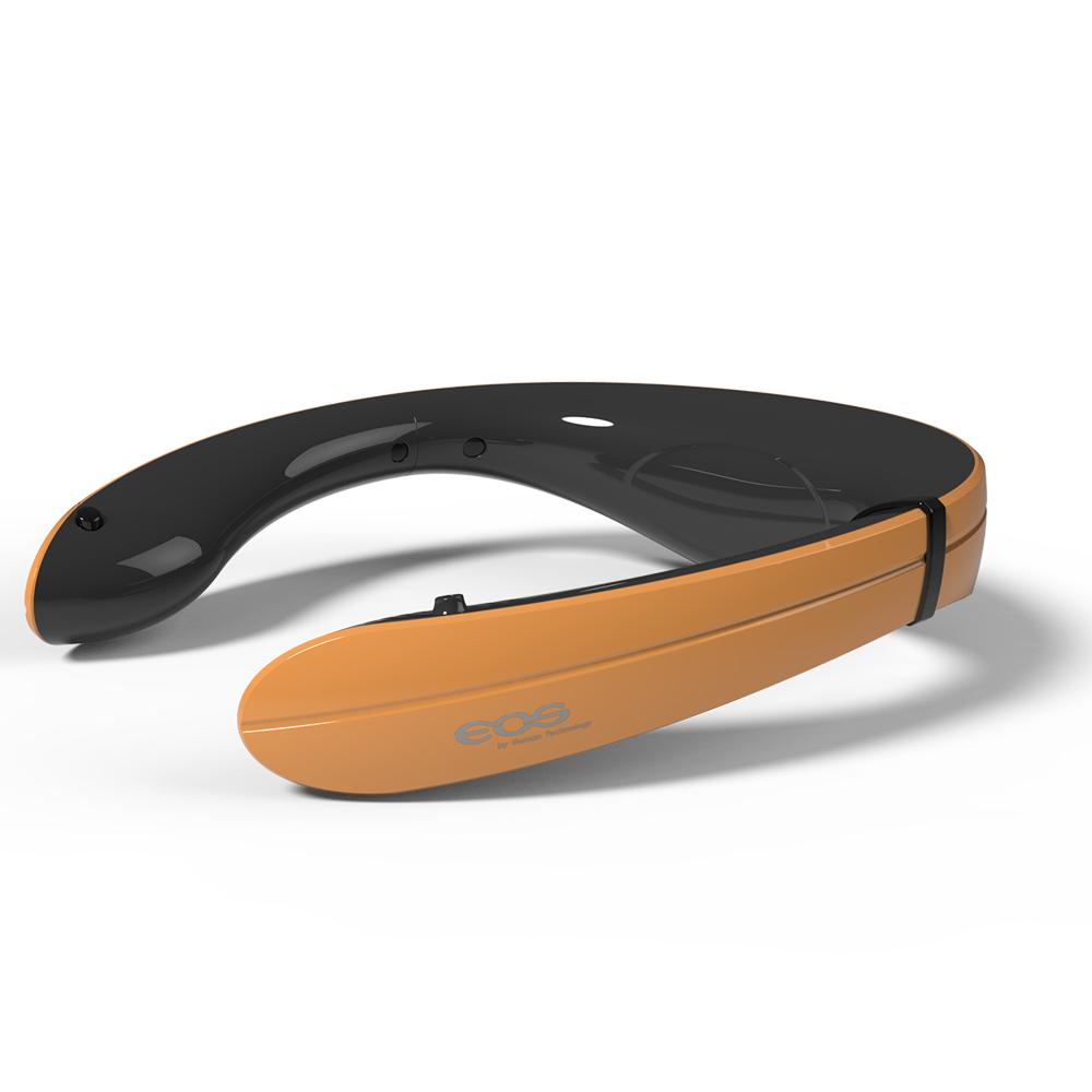 EOS Convenient Wearable Type Portable Air Purifier ( Black & Orange )