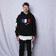 detail image4 GOTHICQUE’s France Patchwork Hoodie