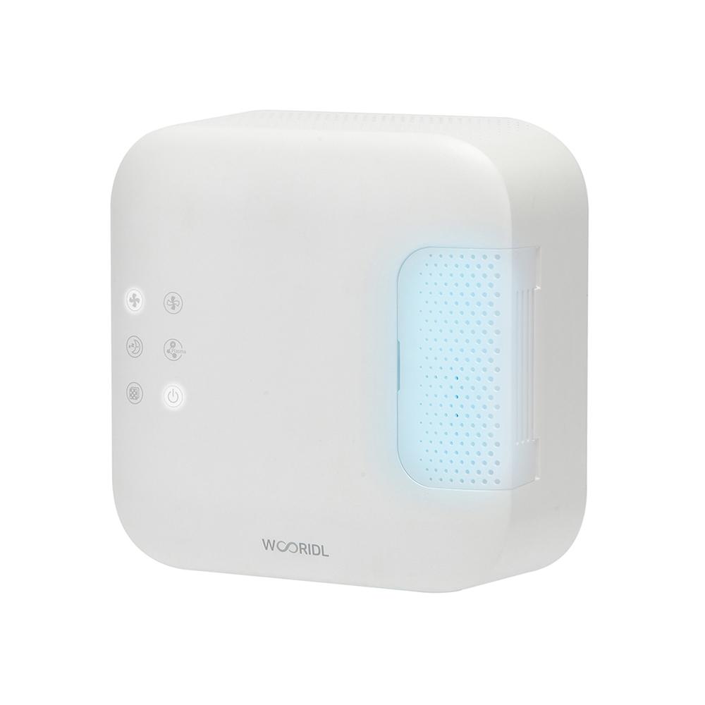 Plasma Air Purifier Diffuser Set(3EA/ WHITE / mood light on)