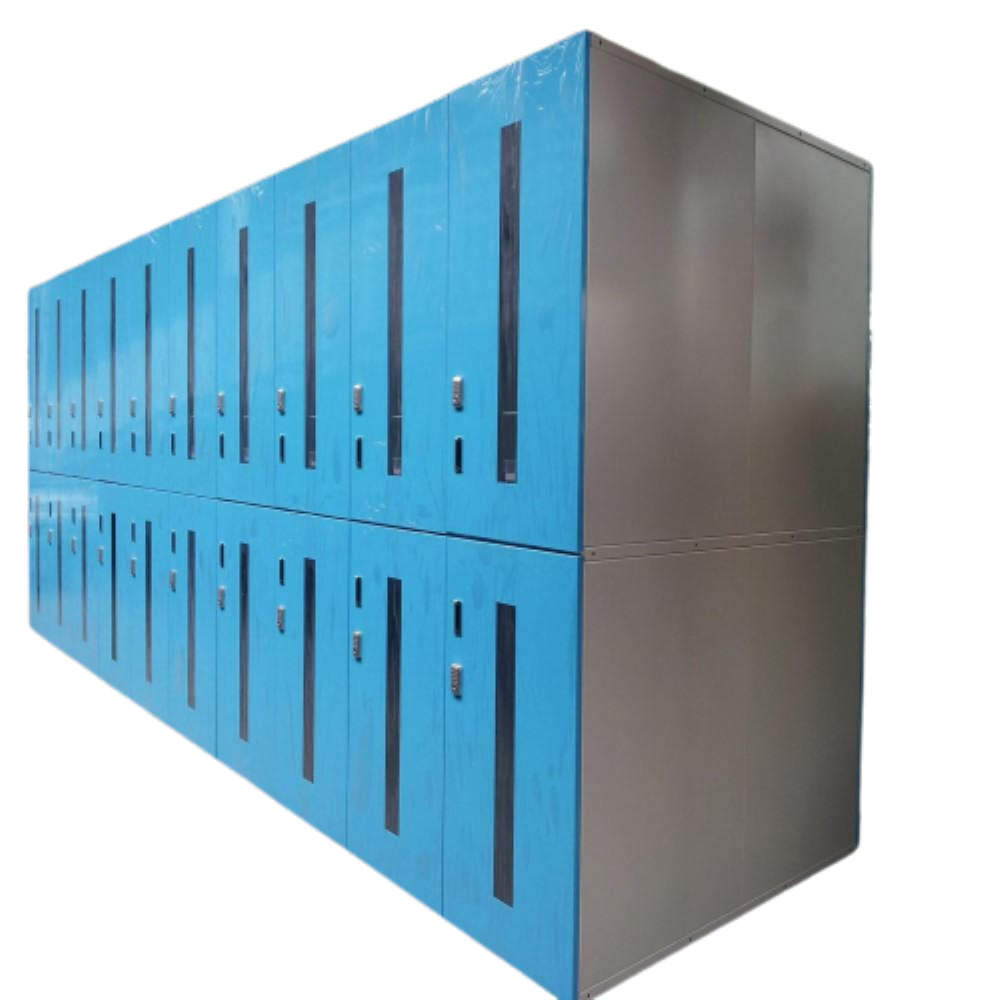 Cabinet-type Two-Stair Bike Rack