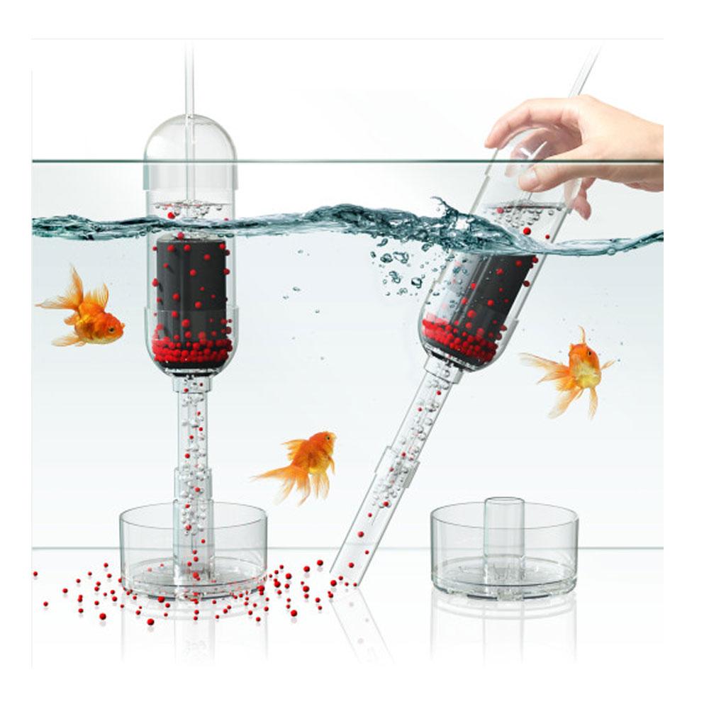 iruzio aquarium cleaner 2in1 L set Aquarium Cleaner Fishbowl House Plum Plum Filter Pipe Set