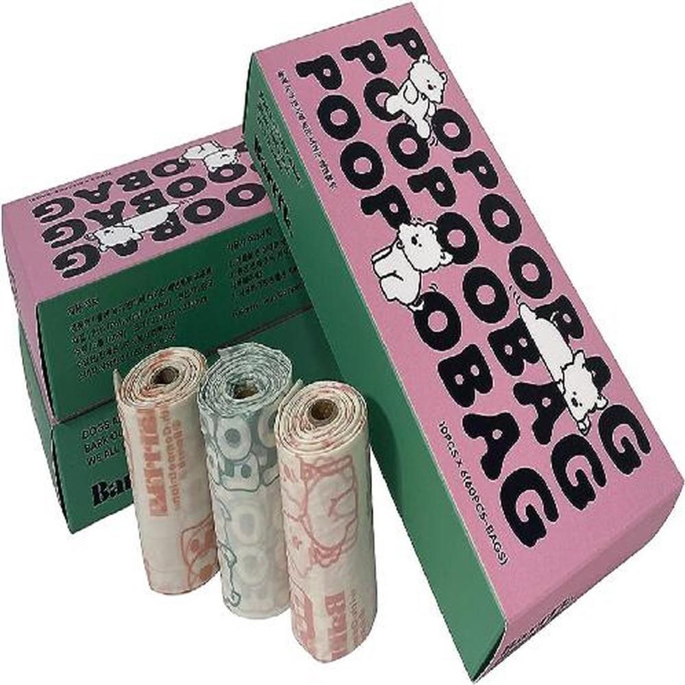 Barrrk. Flushable Compostable Dog waste Bags, 30bags 3rolls 100% Eco Friendly, Ultra Thick, Convenie