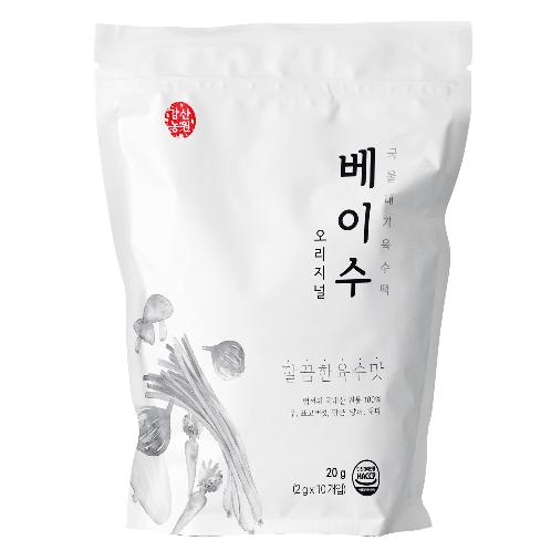 Baseu - vegetable broth | Onion, green onion, carrot, radish, shiitake, Eco-friendly tea bag