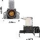 detail image1 ‎[5220FR2006H Valve OEM Mania] 5220FR2006H NEW OEM Produced for LG Washer Water Inlet Valve Assembly