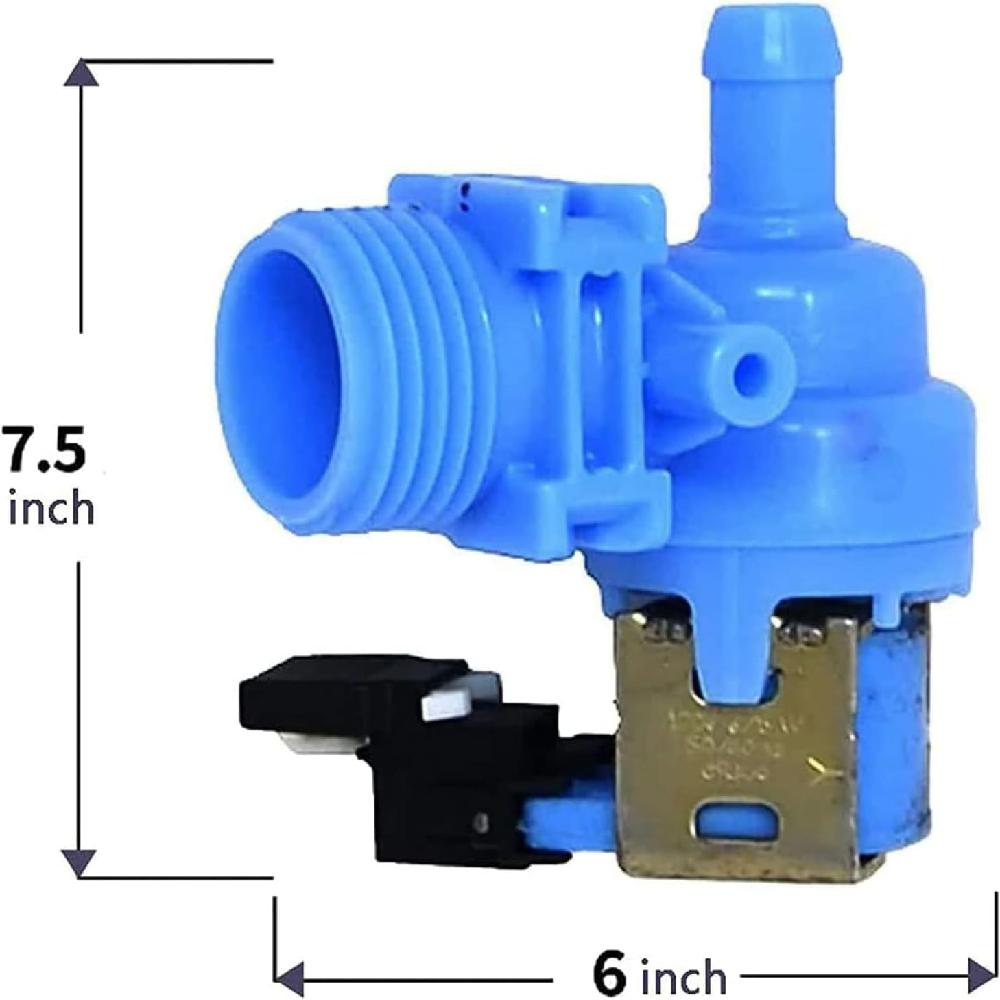 [W10327249 Valve OEM Mania] W10327250 W10327249 ((Mfg #W11175771) NEW OEM Produced for Dishwasher Wa