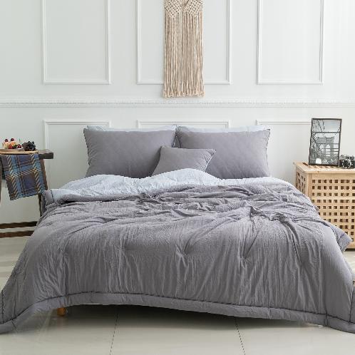 Awoora | Premium Cotton Bedding	, All-Season Comforter	,  Lightweight & Breathable